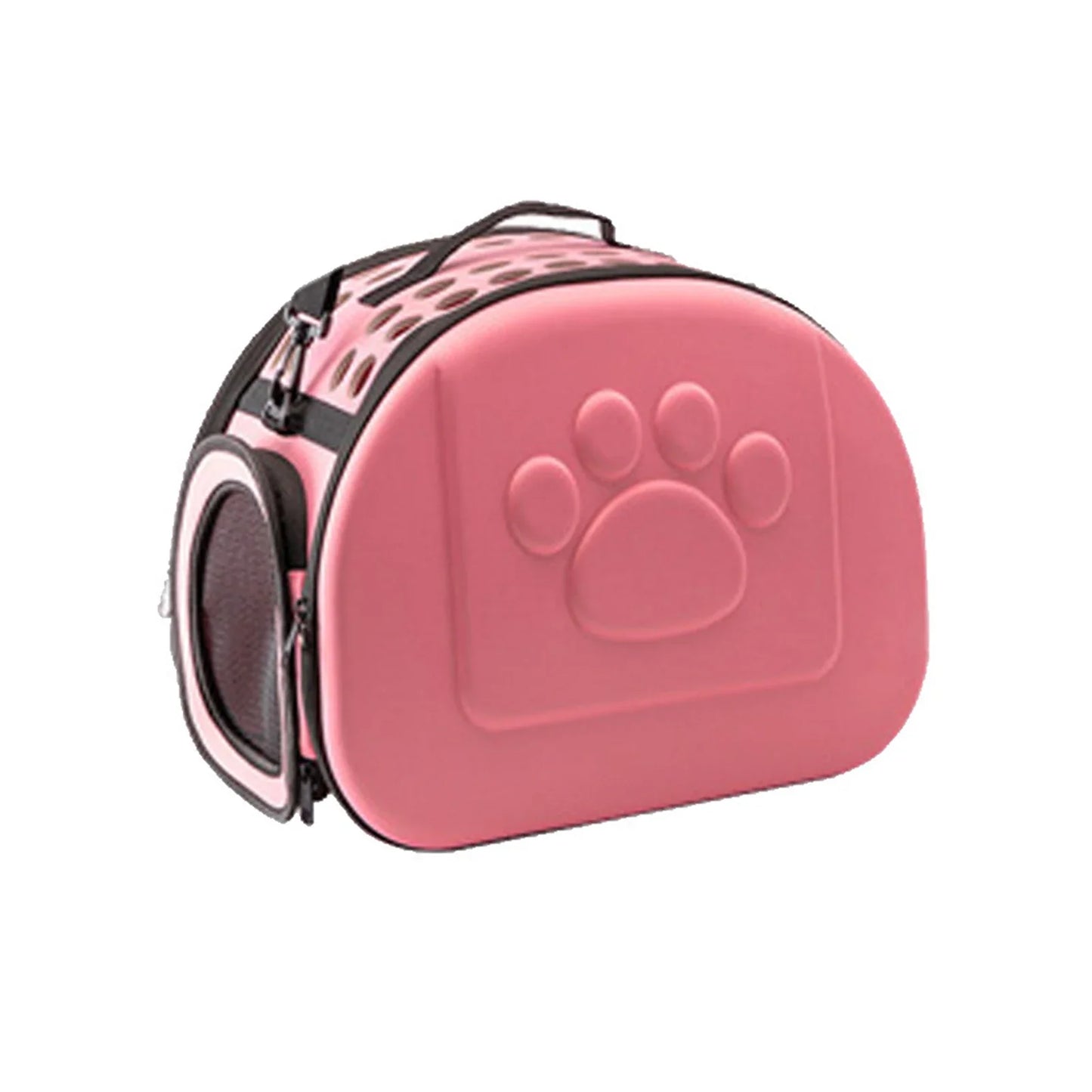 Sac de Transport pour Chat Luxe - Rose