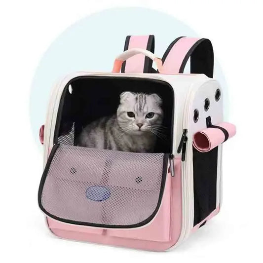 Sac de Transport pour Chat Rose