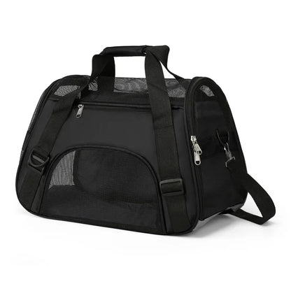 Sac Transport Chat Avion - Noir / M (48x23x27 cm)