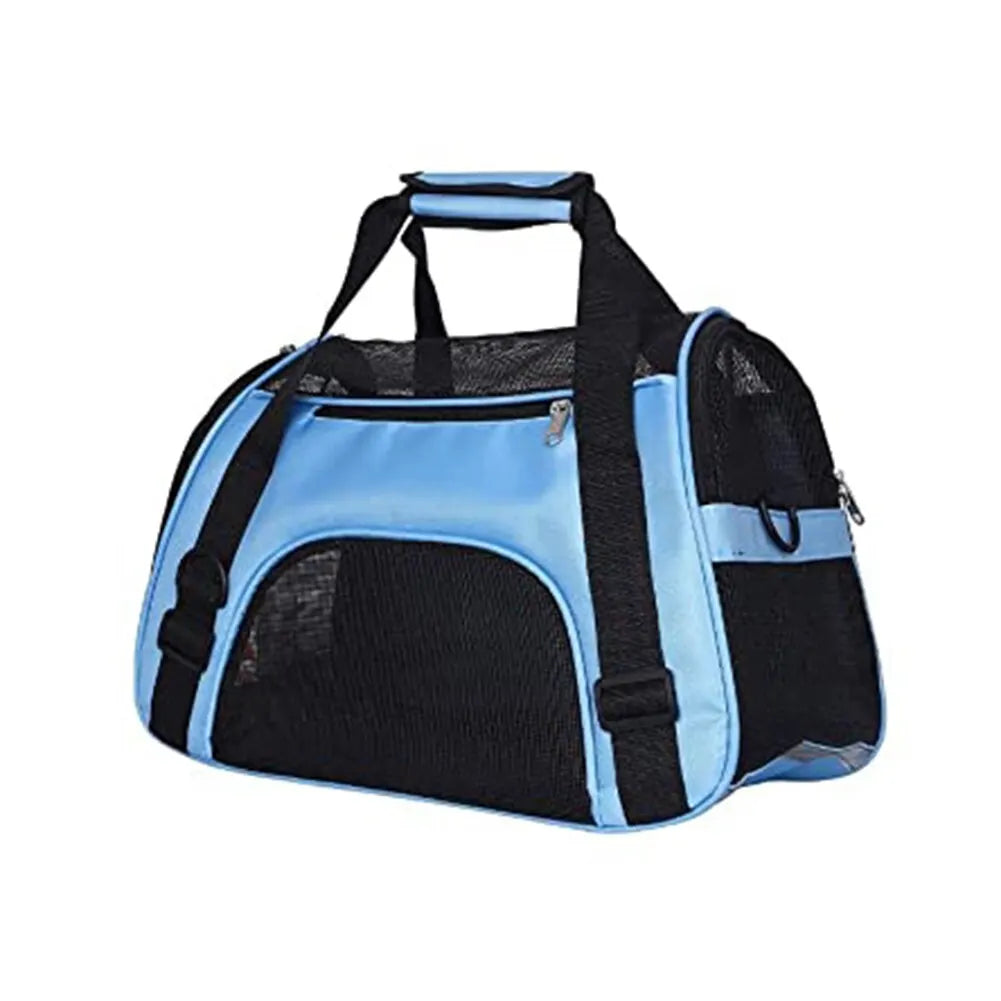 Sac Transport Chat Voiture - Bleu